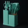 Set Utensilios Cocina Siliconados X 19 - Imagen 3